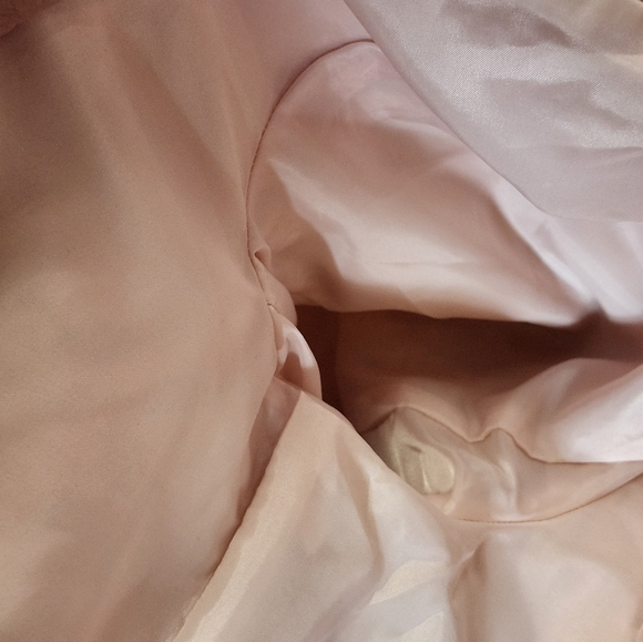 Calvin Klein Designer Lace Jacket In Soft Peach Color In Womans Size 4.   NWT - Picture 8 of 16